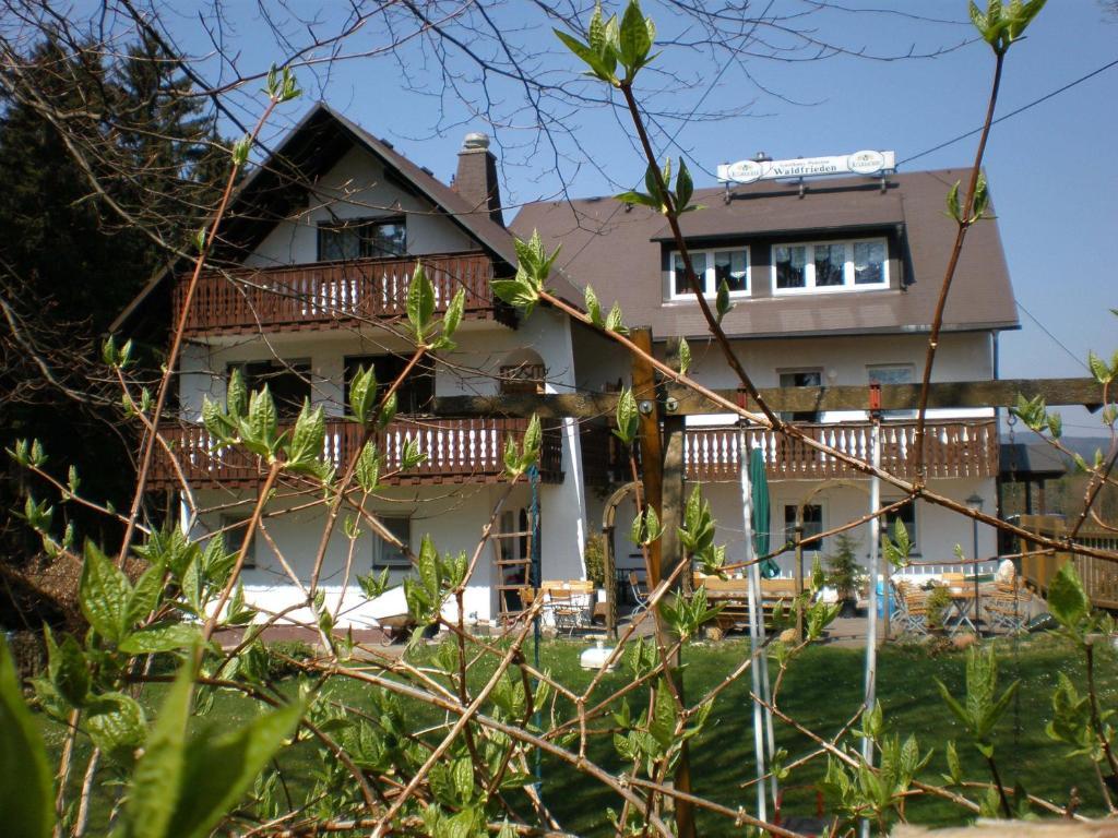 Gasthof Pension Waldfrieden Brand Exterior photo