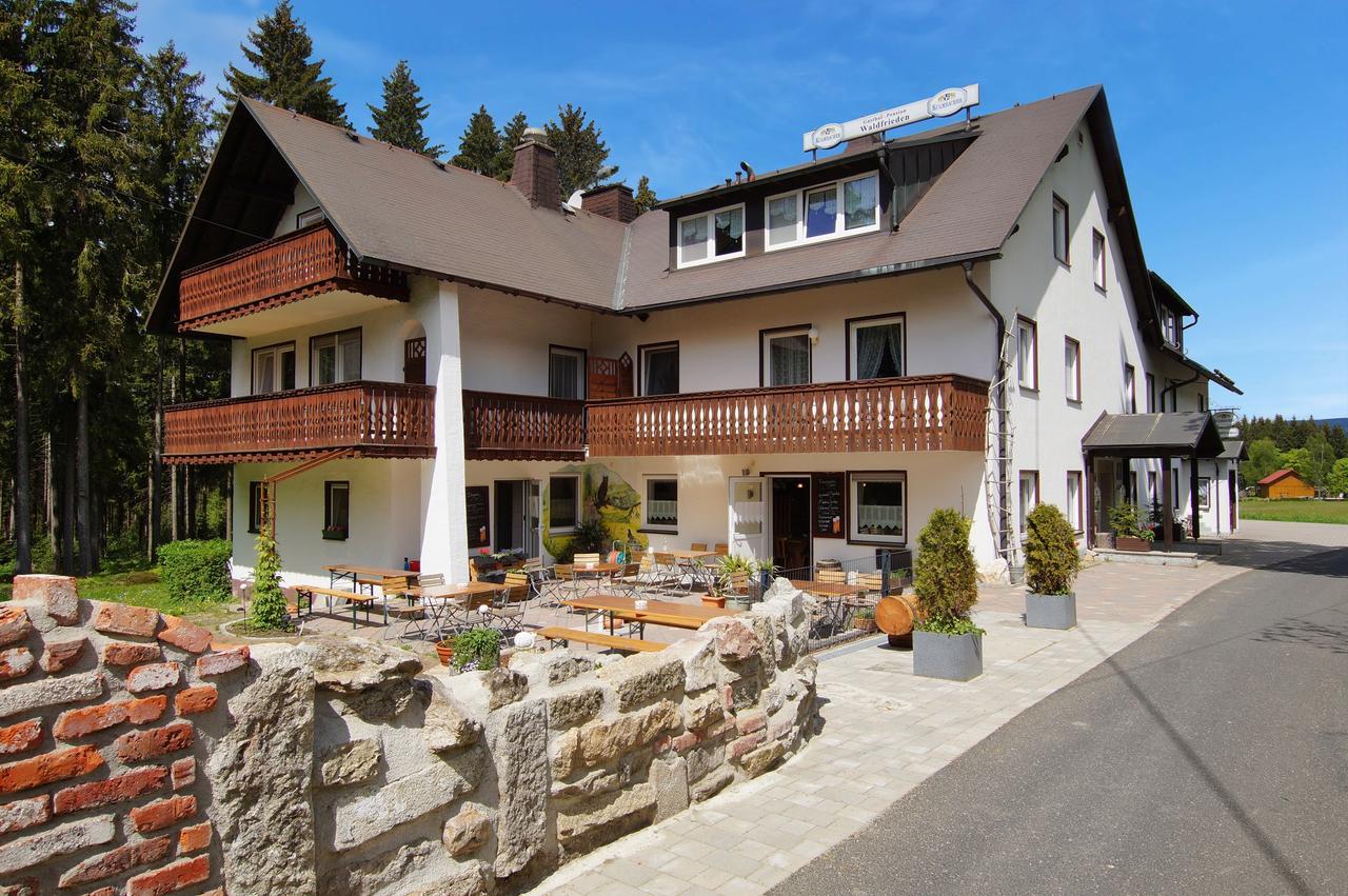 Gasthof Pension Waldfrieden Brand Exterior photo